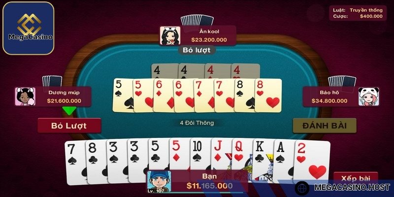 Các game đánh bài mang tới cuộc đấu trí thú vị