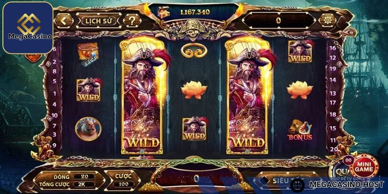 Pirate Treasure đưa người chơi vào hành trình truy tìm kho báu